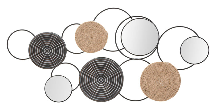 Pannello da Muro Triby 106,5x4,5x52 cm in Ferro Poliestere