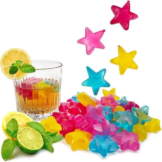 Igloo Premium - Blocchi di Ghiaccio Riciclabili (20 Pack) per Feste, Vino, Cocktail e Bevande in Multicolore