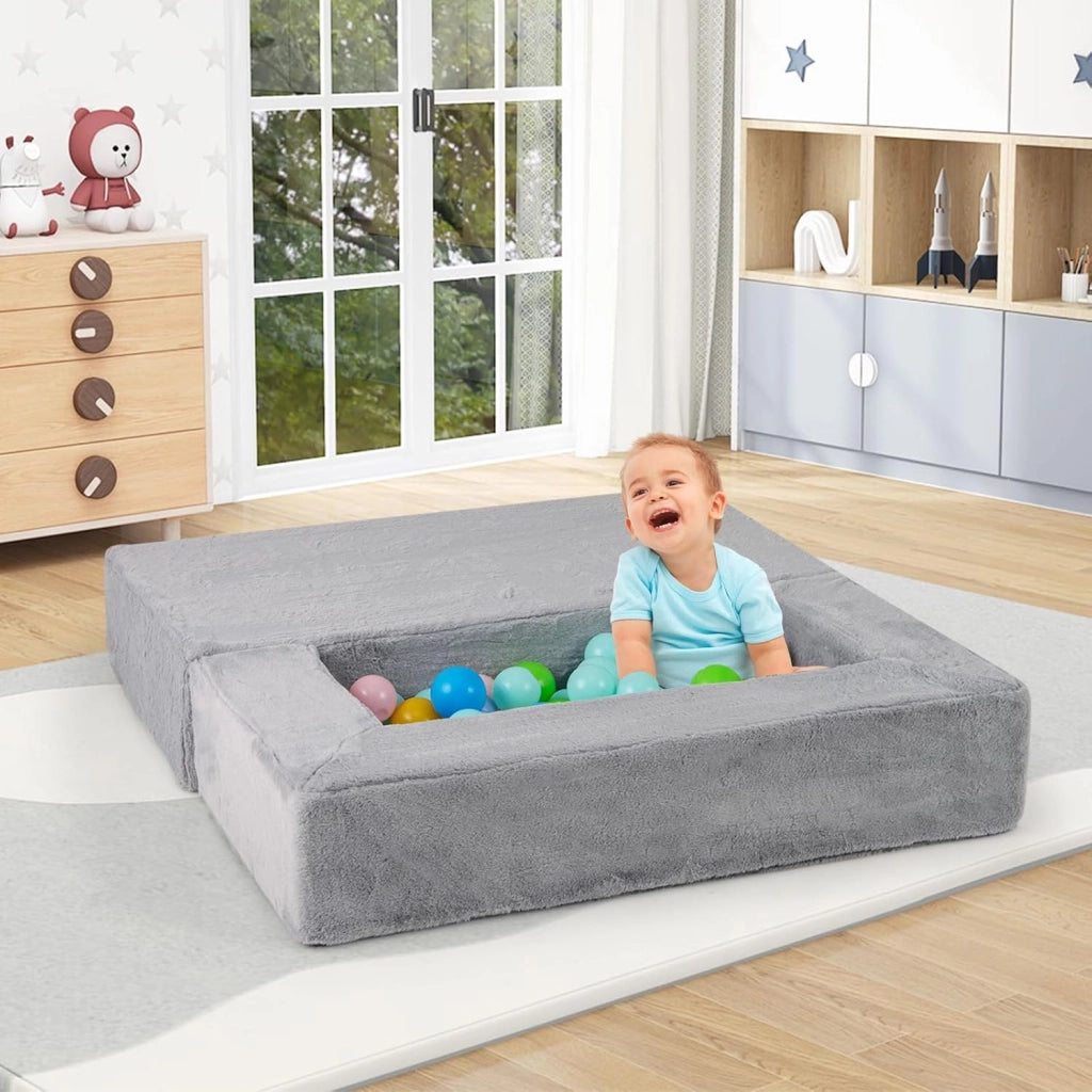 Divano Modulare per Bambini, 4 Pezzi, Divano Letto per Bambini in Schiuma, Poltrone per Bambini per Stanze da Gioco, Camere da Letto, Soggiorno