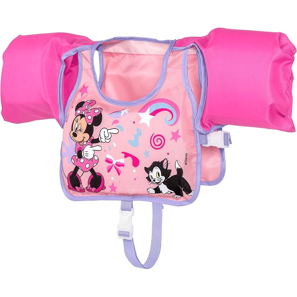 Trade Shop - Giubbotto Giubbetto Salvagente Gilet Nuoto Swim Pal Minnie Per Bambine 3-6 Anni 9101a -
