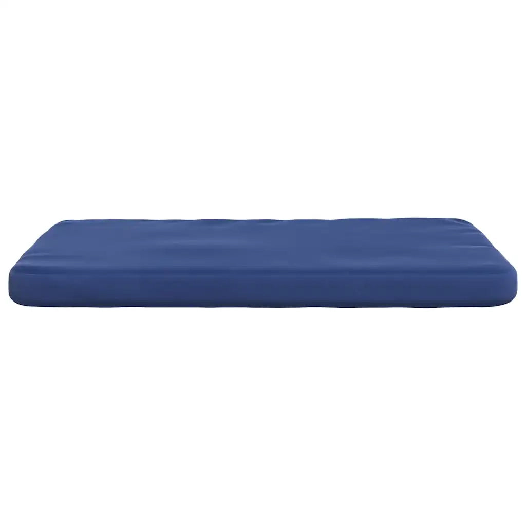 Cuscini per Seduta 4 pcs Blu Polizia 40 x 40 x 3 cm Velluto