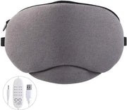 Oogmasker per Riscaldamento per Relaxamento e Sonno - Ingresso USB, 4 Impostazioni di Temperatura, Funzione di Vapore e Timer