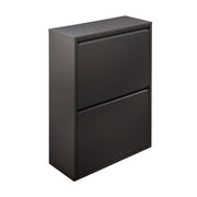 Contenitore per Rifiuti Anukhatun, Pattumiera Capacità 72 (18 per Secchio), 60x25x93h cm Nero