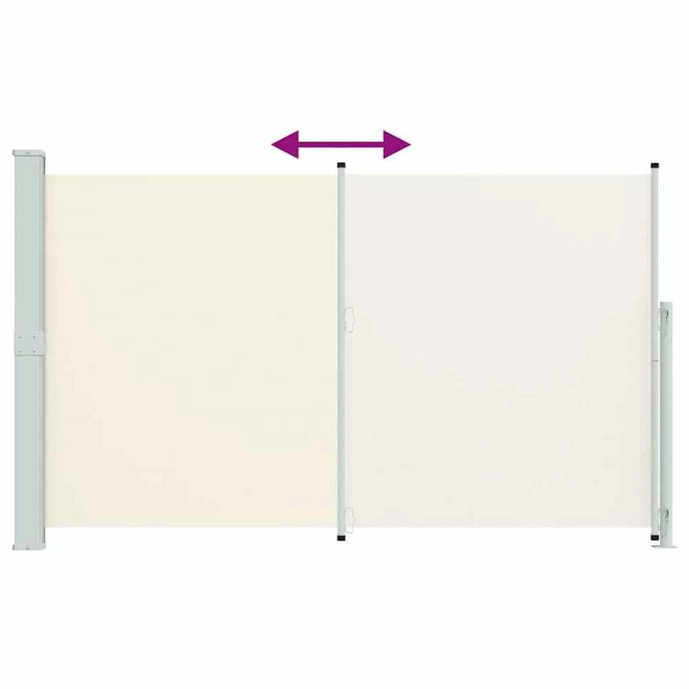 Extendable Side Awning 180x300 Cm Cream
