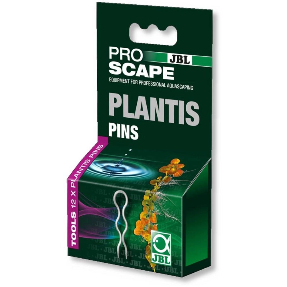JBL Plantis - Fissaggio radicale per piante - 12 pinzette in plastica atossica