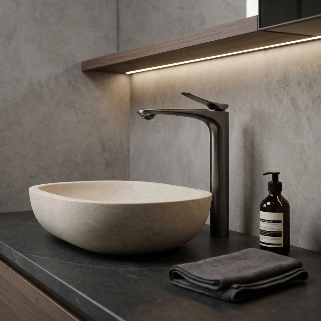 Rubinetto Da Lavabo Premium Rea Vision Tytan High
