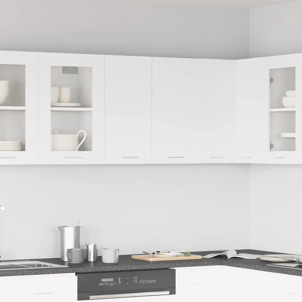 Mobile Pensile “Lyon” Bianco 60x31x60 cm in Legno Multistrato 801268