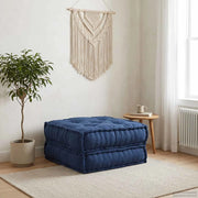 Unità di Divano Modulare Indaco 70 x 70 x 36 cm Tessuto 4019043