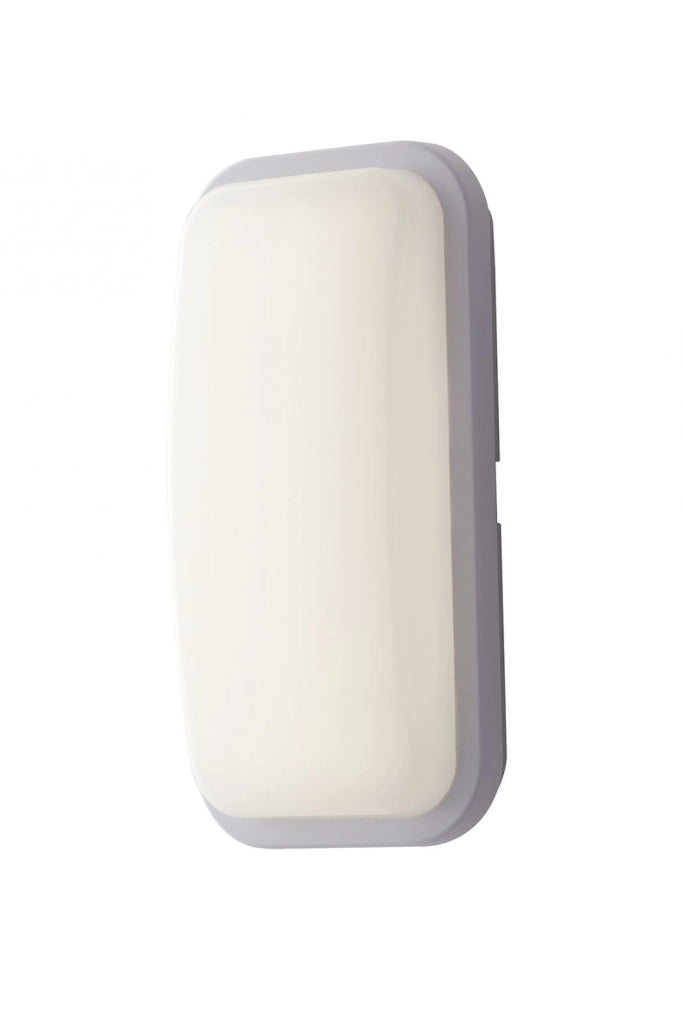 PLAFONIERA LED SHELLY BIANCAB RETTANGOLARE 20W 2500LM CCT 3000K / 4000KIP65 14,6X7,6X29,6CM