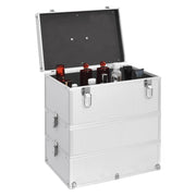 Valigia per Cosmetici 37x24x40 cm Argento in Alluminio CFW3396439