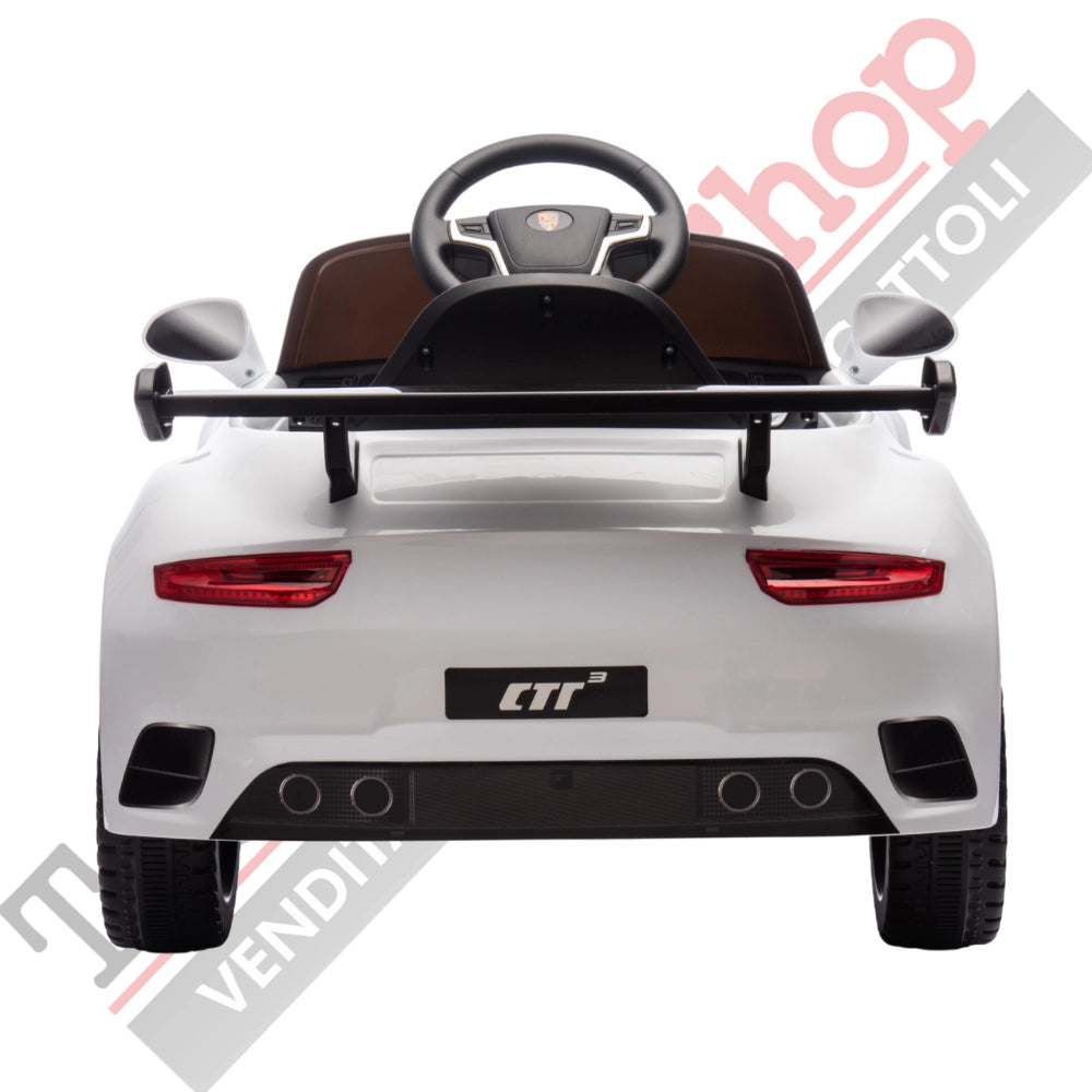Auto Elettrica Per Bambini Ruf Small 12V-Bianco
