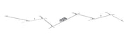 Applique da Interno a LED in Metallo Nickel Opaco