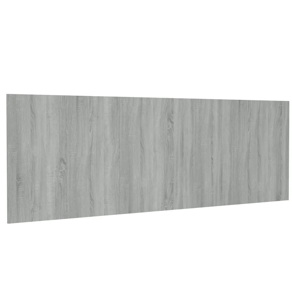 Testiera Letto Grigio Sonoma 240x1,5x80 cm Legno Ingegnerizzato 816980