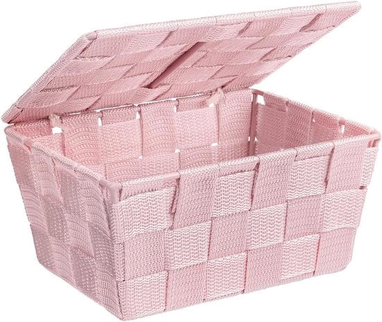 Cassetta di conservazione con coperchio - Rosa Adria - Organizzazione e decorazione della casa