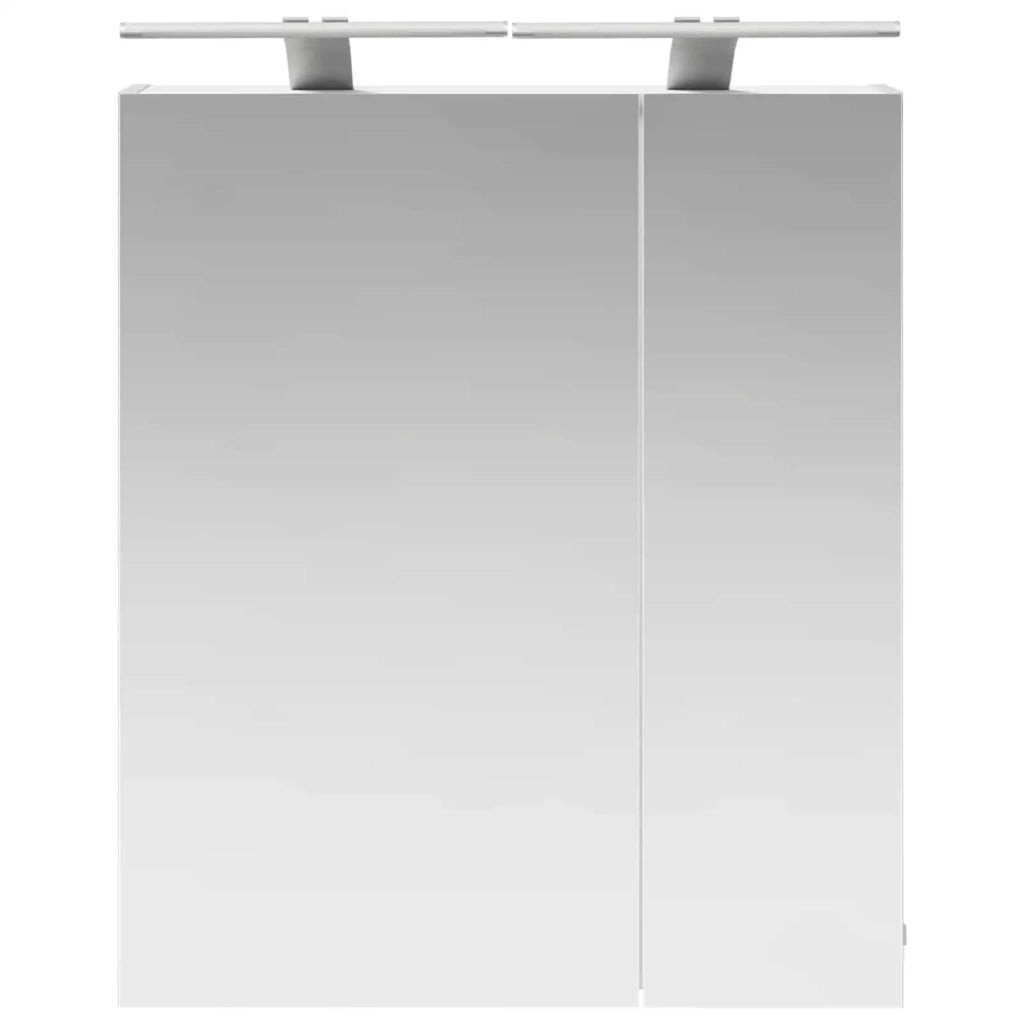Mobiletto per specchio da bagno Bianco 60 x 14,5 x 70 cm 889063