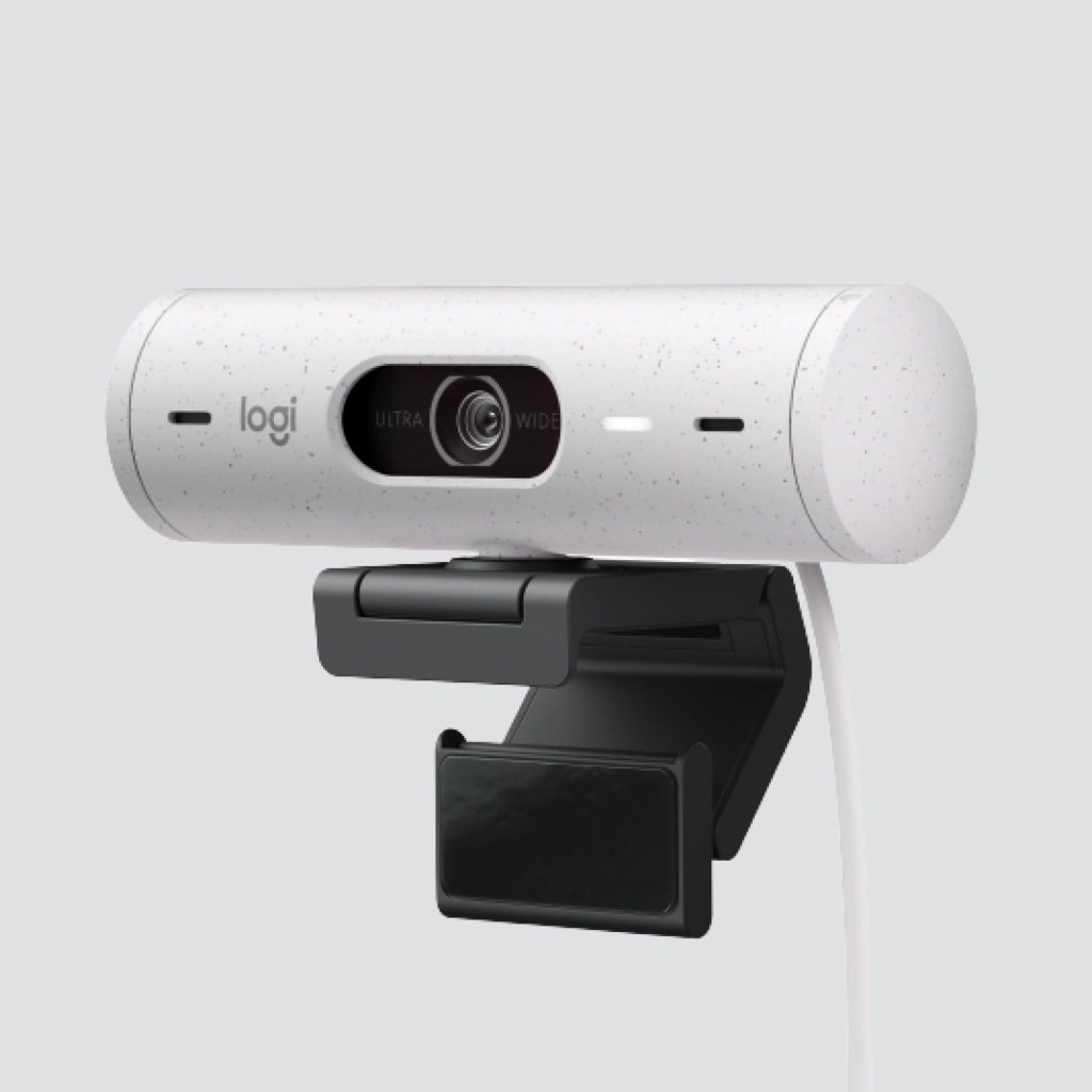 Logitech brio 500 webcam 4 mp 1920 x 1080 pixel usb-c bianco - 960-001428