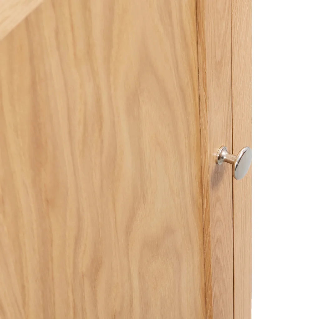 Armadietto ad Angolo 59x45x80 cm in Massello di Rovere 247040