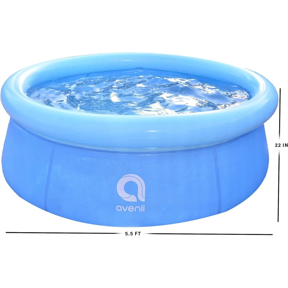 Trade Shop - Piscina Anello Gonfiabile Per Famiglia 168x51cm Fuori Terra Esterni Cortile 016179 -