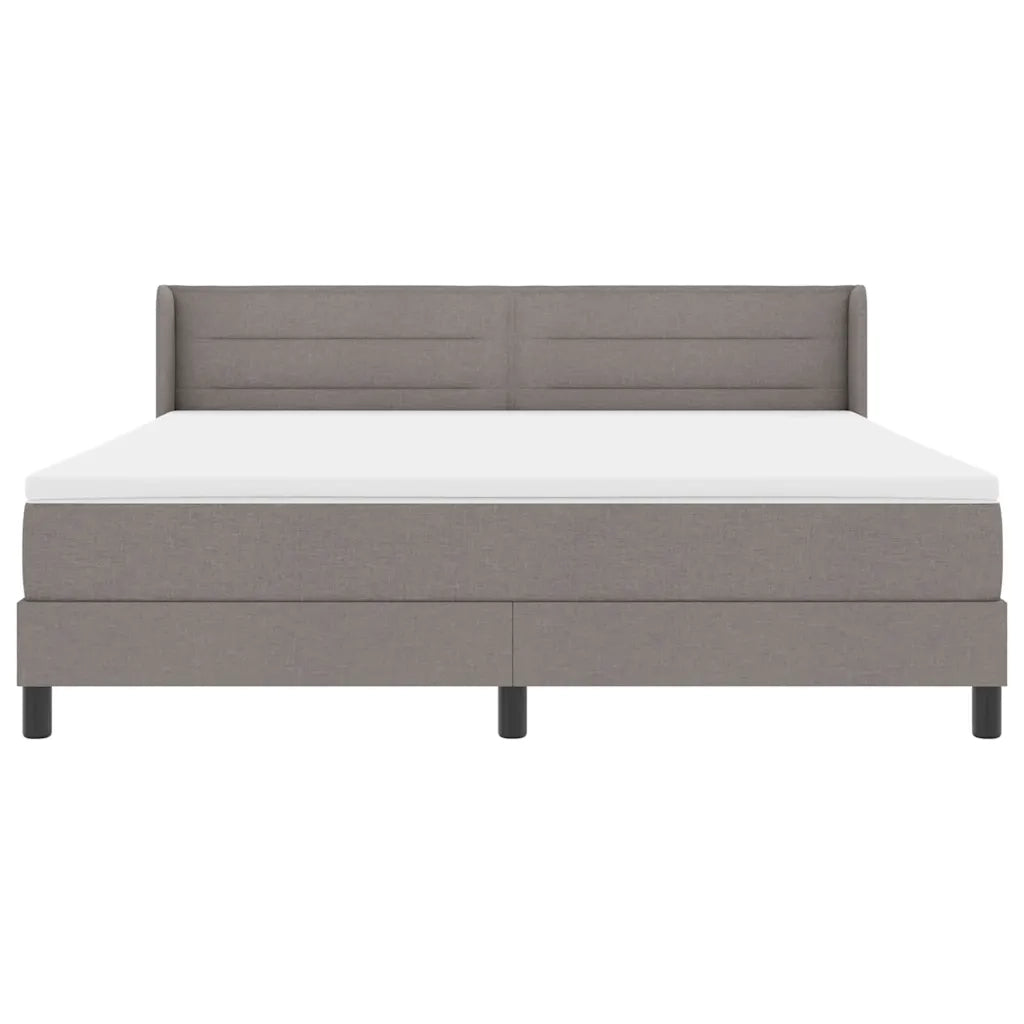 Letto a molle con testiera Talpa 200 x 180 cm Tessuto 3341059
