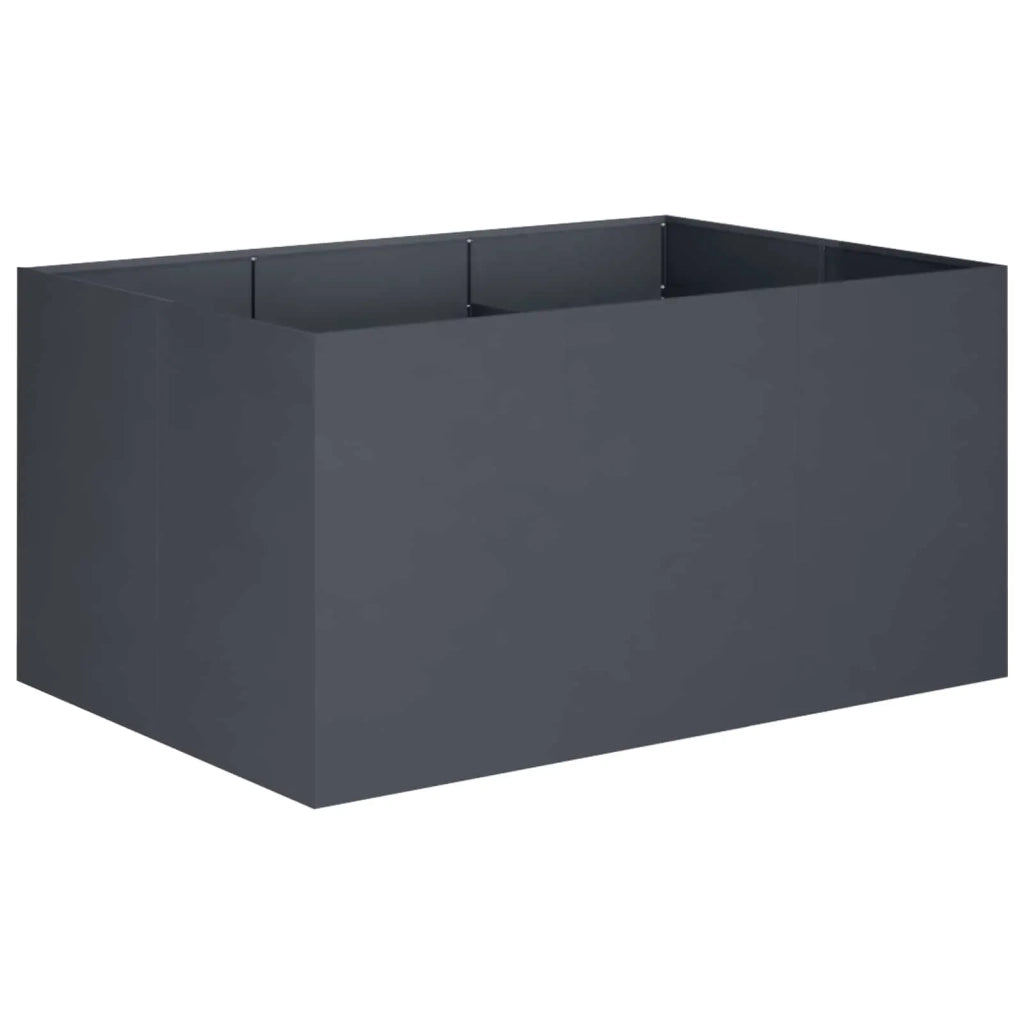 Vaso da giardino Antracite 120 x 80 x 60 cm 8005927