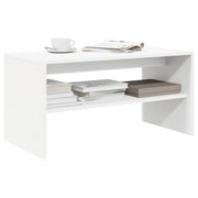 Mobile Porta TV Bianco 80x40x40 cm in Legno Multistrato 859109