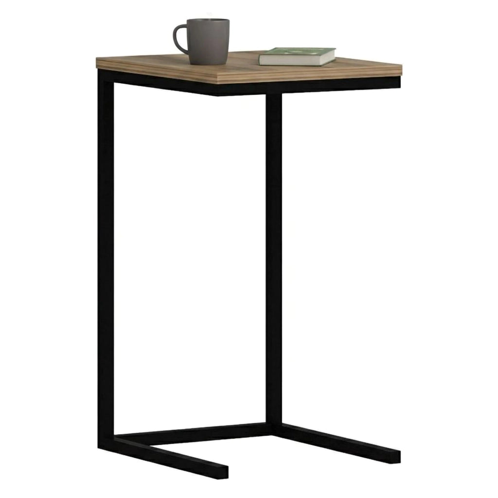 Tembin, Tavolino da Salotto Portariviste, 35x40x65h cm Marrone Noce