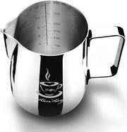 Cannetto per lattesca - 9 x 0,03 x 11 cm - Acciaio inossidabile - 350ml