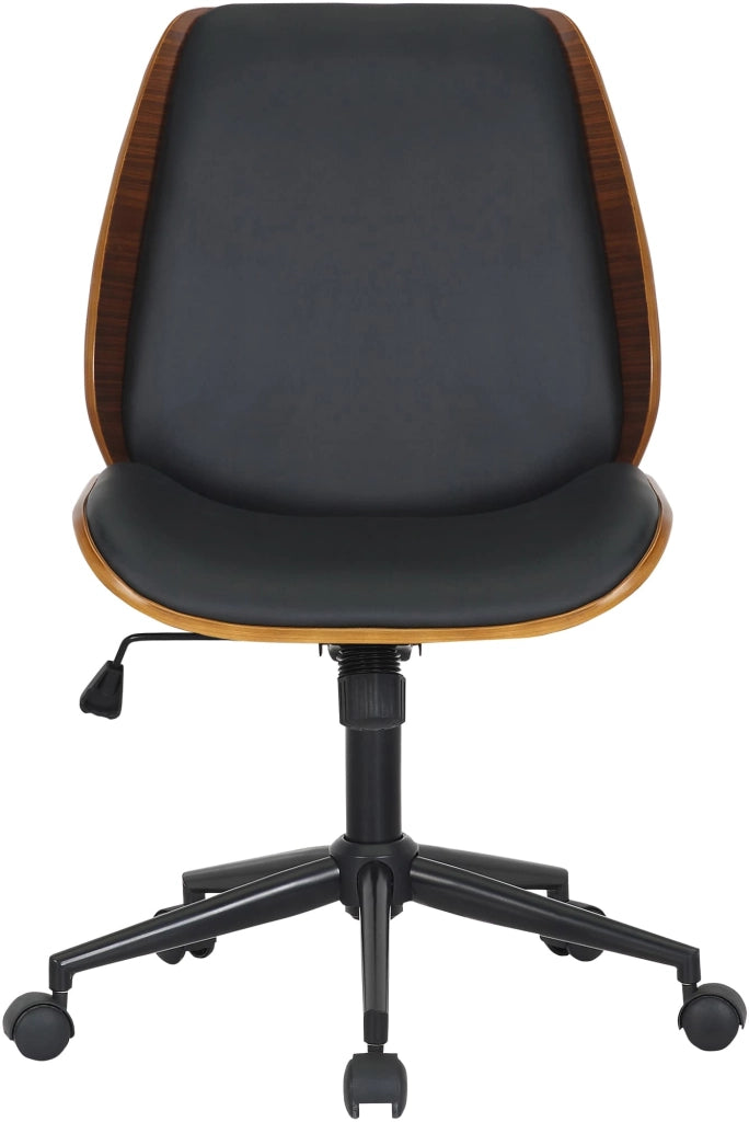 Sedia da ufficio Mitch nera