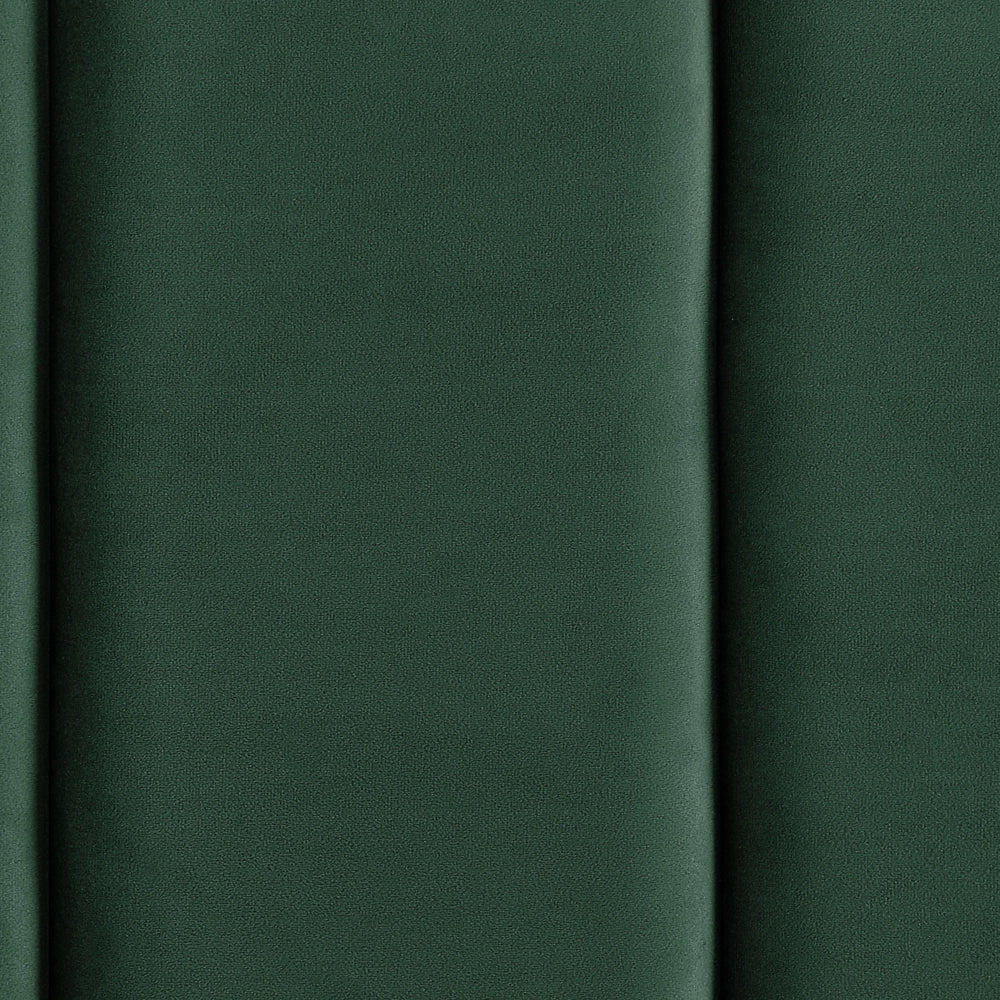 Letto matrimoniale 180 x 200 cm Rete a doghe in velluto verde scuro