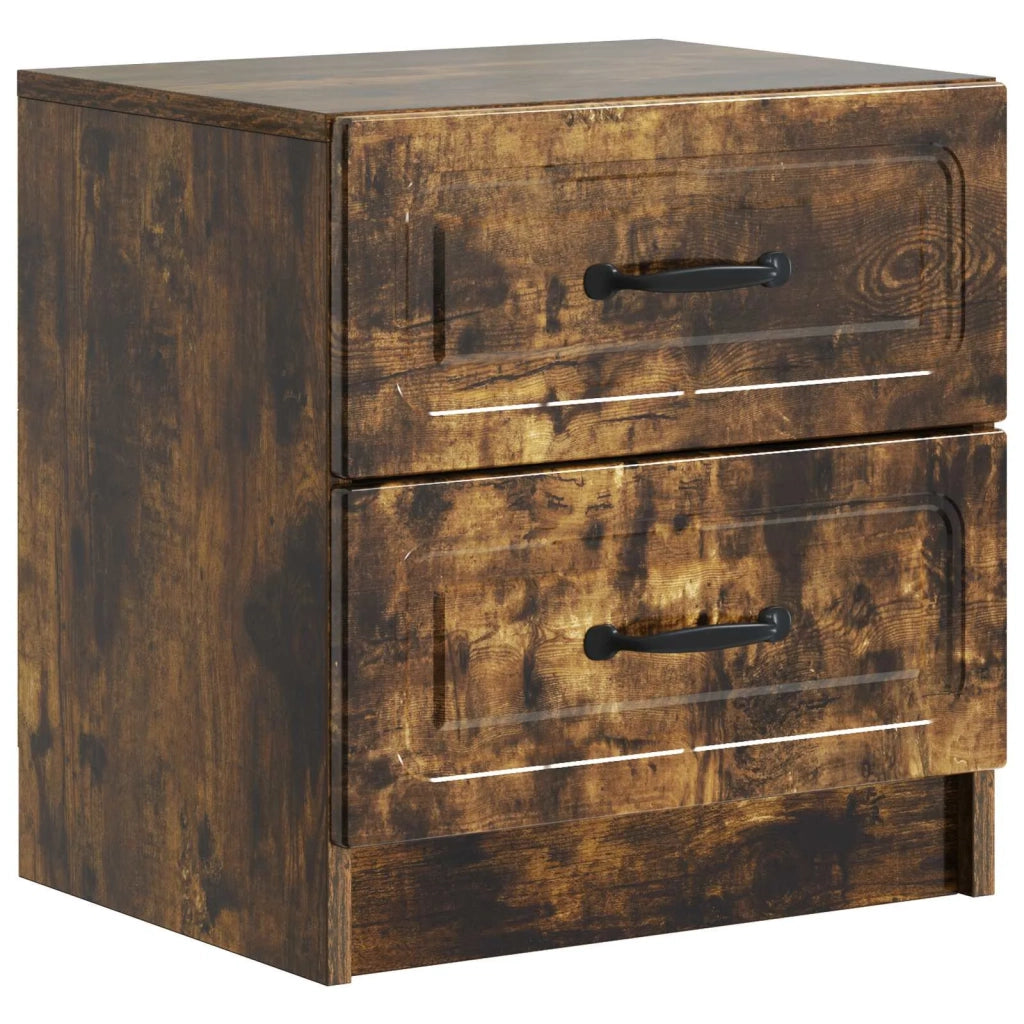 Armadio da Notte Rovere Fumo 43 x 34,5 x 44,5 cm 895685
