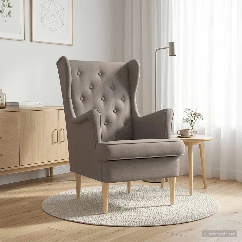 Divano Sedia-Poltrona Tortora Tessuto 857261