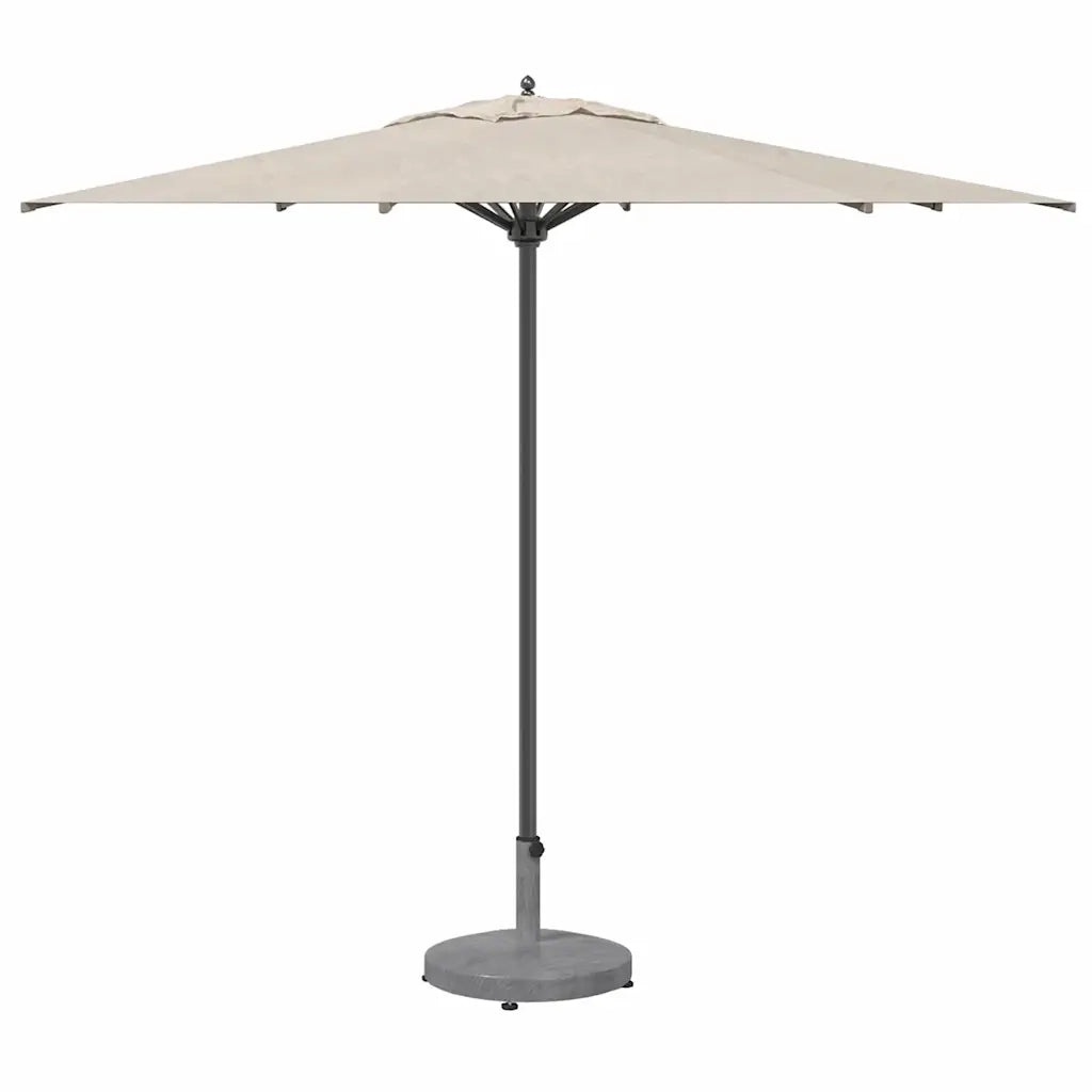 Base per ombrellone-Supporto per ombrellone Aspetto Legno Grigio Scuro 48 x 48 x 32 cm 831421