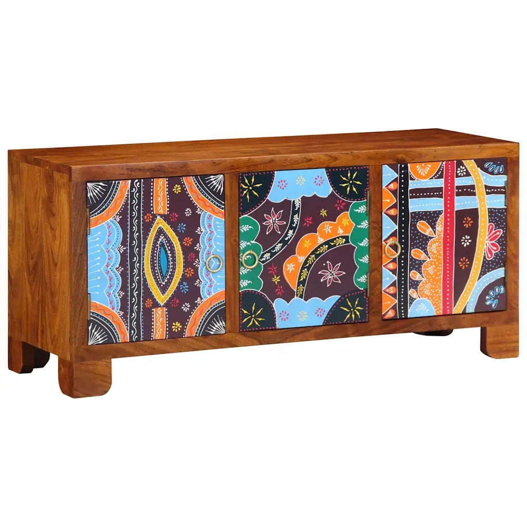Panca per scarpe con porta-Sgabello-Panca da Corridoio Marrone miele 100 x 35 x 45 cm