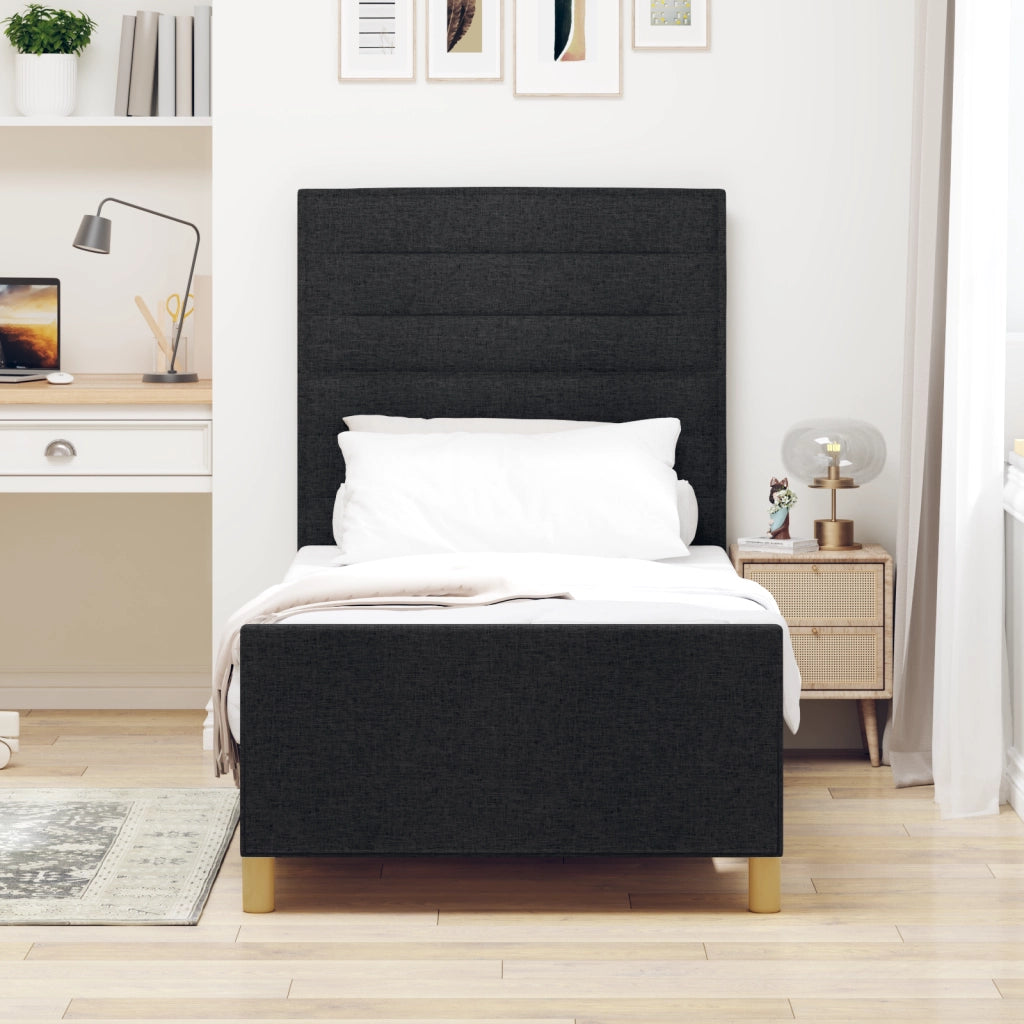 Rete Letto Nera 80x200 cm