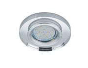 Illuminazione da Incasso da Interno  GU10   in Metallo Cromo