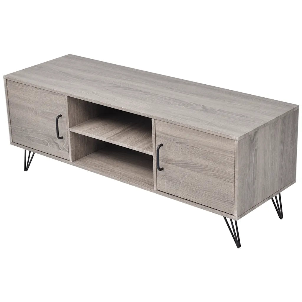 Mobile Porta TV 120x40x45 cm Grigio 243449