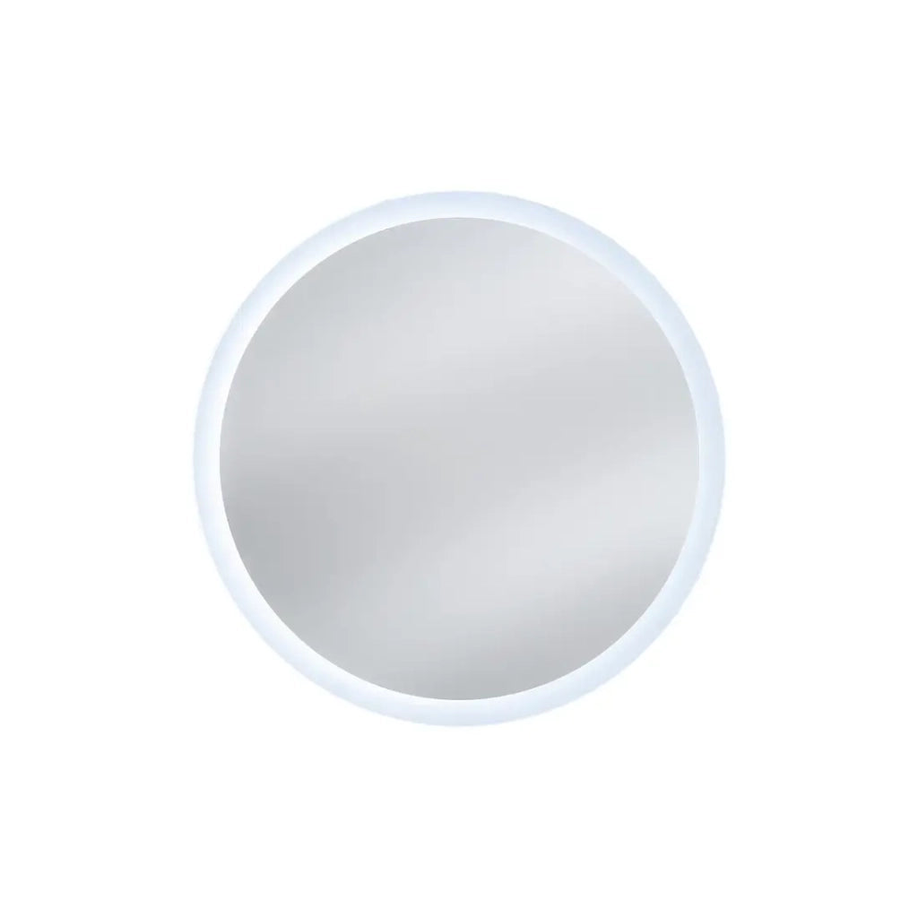 Specchio da bagno LED rotondo 80 cm senza cornice design