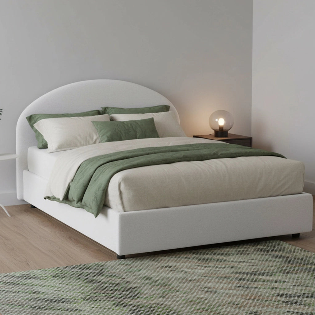 Aquanette, Letto Piazza e Mezza Contenitore Made in Italy, Bianco