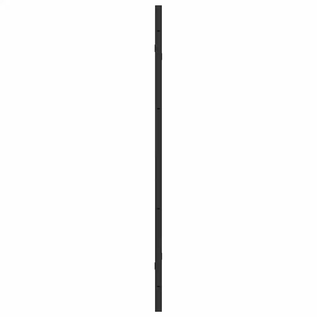 Involucro Doccia Nero 130 x 138 cm Vetro ESG e Alluminio CFW2037239
