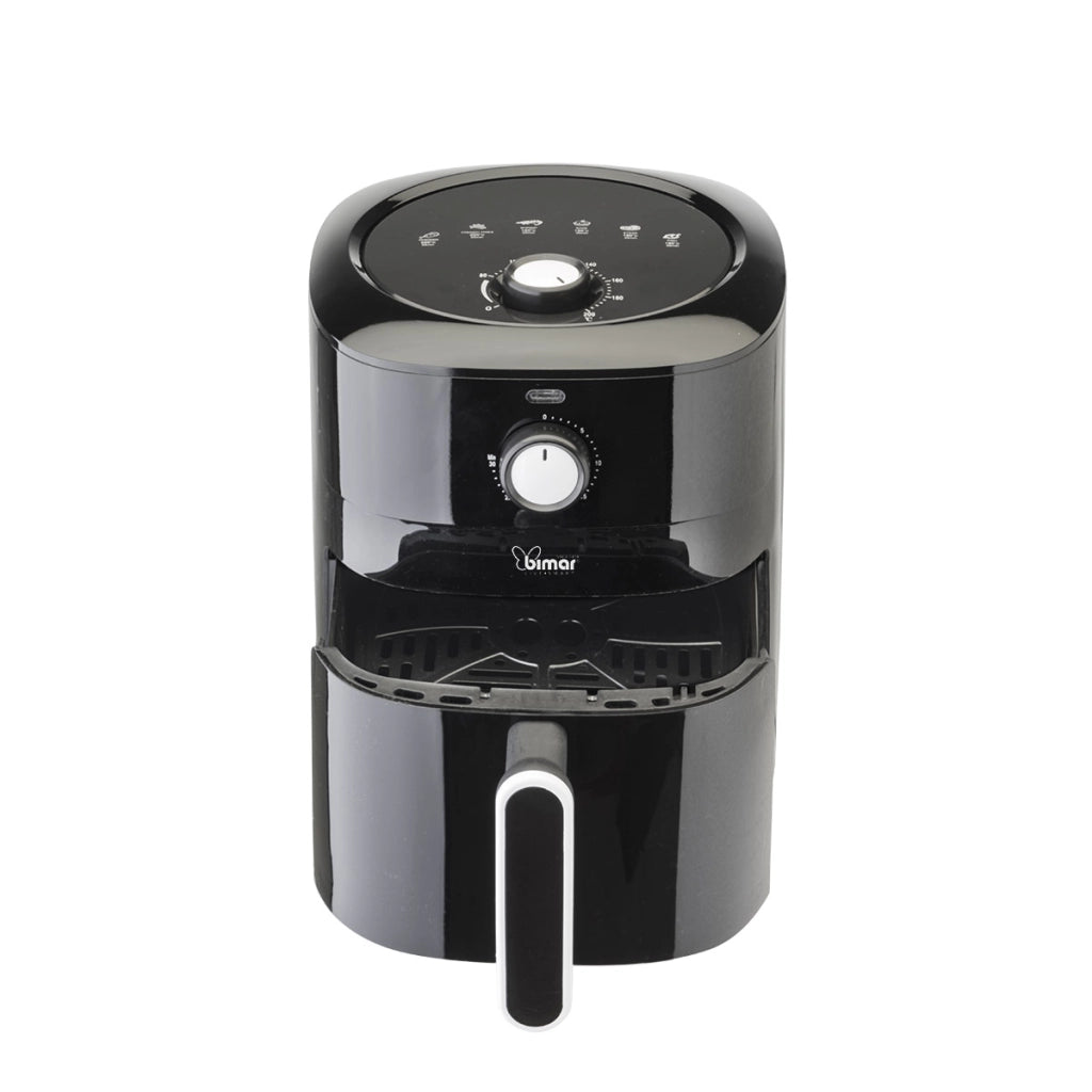 Bimar Friggitrice Aria FR42 4,2L 80W Timer Spegnimento Automatico Temperatura 80-200°C