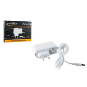 Trade Shop - Alimentatore Universale 12v 1a Trasformatore Telecamere Videosorveglianza S-1ab -