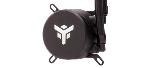 itek ICECORE 240 Processore Kit di raffreddamento a liquido 12 cm Nero 1 pz