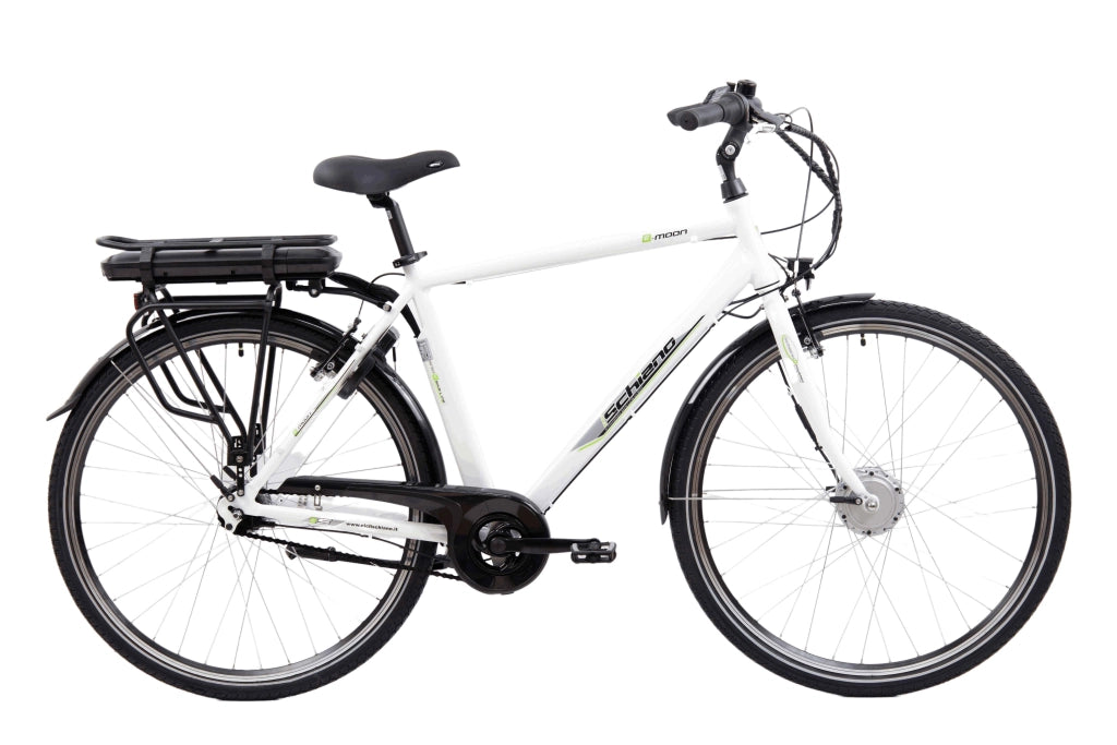 F.LLI SCHIANO E-MOON 28 " bicicletta elettrica per adulti, per uomo, con motore elettrico, a pedalata assistita, cambio
