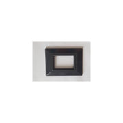Trade Shop - Placca Placchetta Placchette Compatibili Per Serie Axolute Bticino Colorate Sq - Grigio Scuro -4 Fori     -