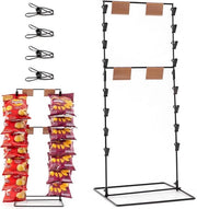 Display Standard per Cibi Dolci - Contenitore per Snack sul Bancone - Display per Cibi Salati - Organizza il tuo Spazio - Negozio a Casa - Display Standard per Snack