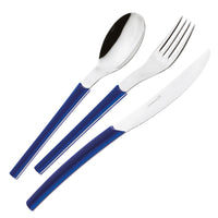 Servizio Set di Posate 24 pezzi in Acciaio Inox Eme Loto Bianco 19