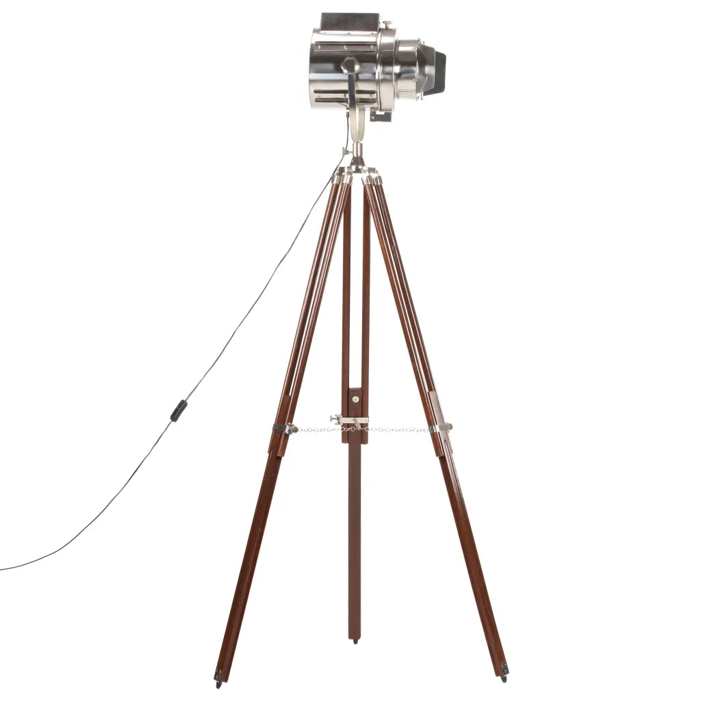 Lampada da Terra a Treppiede Legno Massello di Mango 180 cm CFW7614920