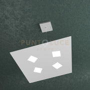 NOTE SOSPENSIONE 4+2 LUCI BIEMISSIONE LUCI GRIGIO 1140-S4+2-GR