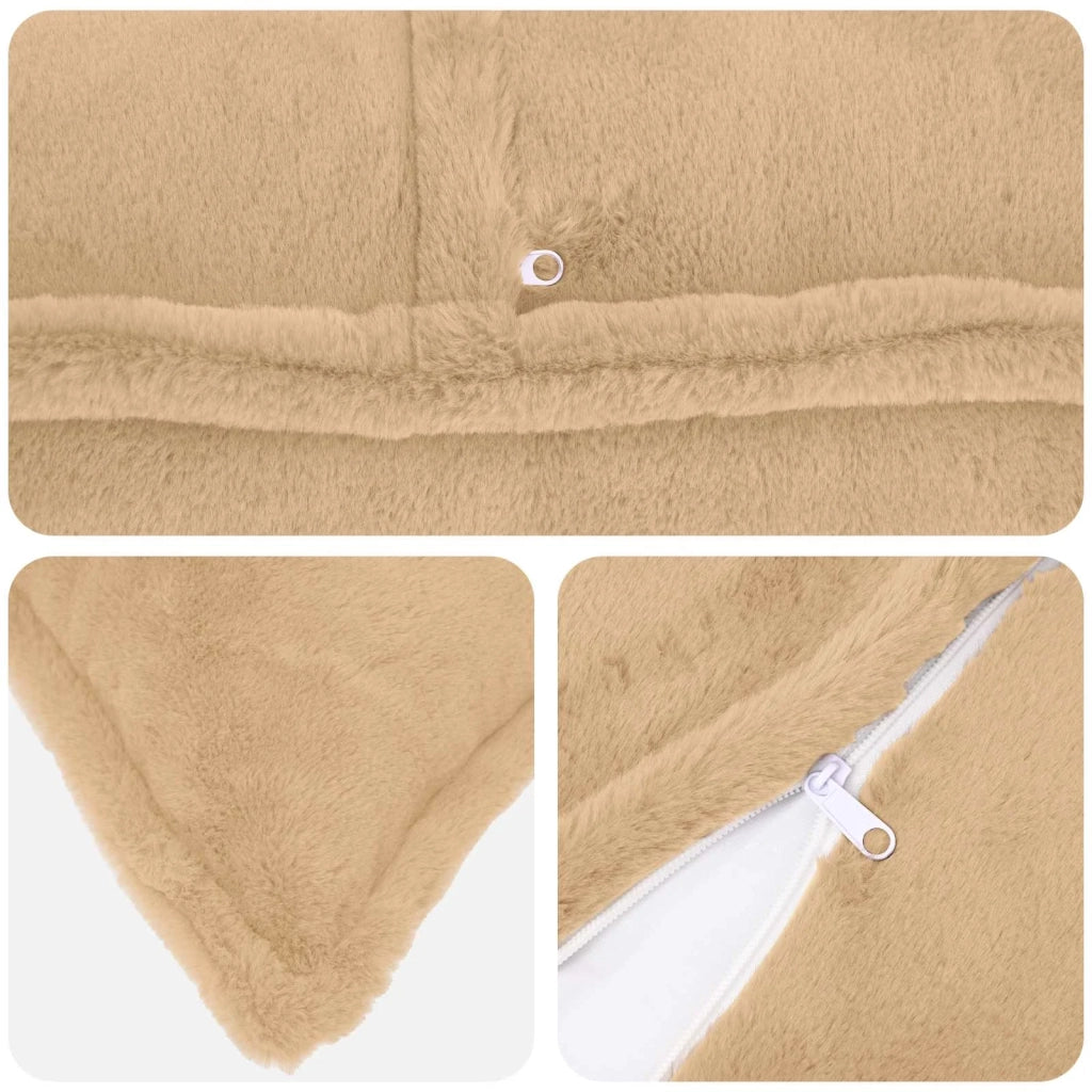 Federa 2 pz HOUTEN Crema 40 x 145 cm 917387