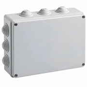Cassetta di derivazione stagna ip65 con 12 passacavi marlanvil 010 240x190x90mm